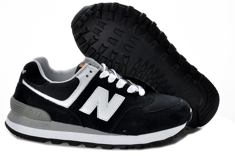 new balance 574 femme noir et grise